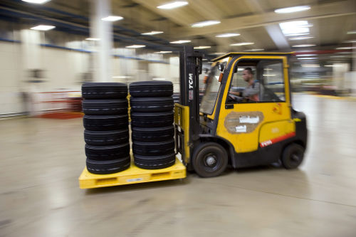 Inside the Hungarian Hankook Factory