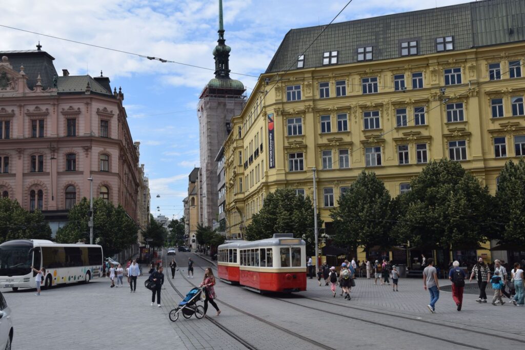 Brno city center