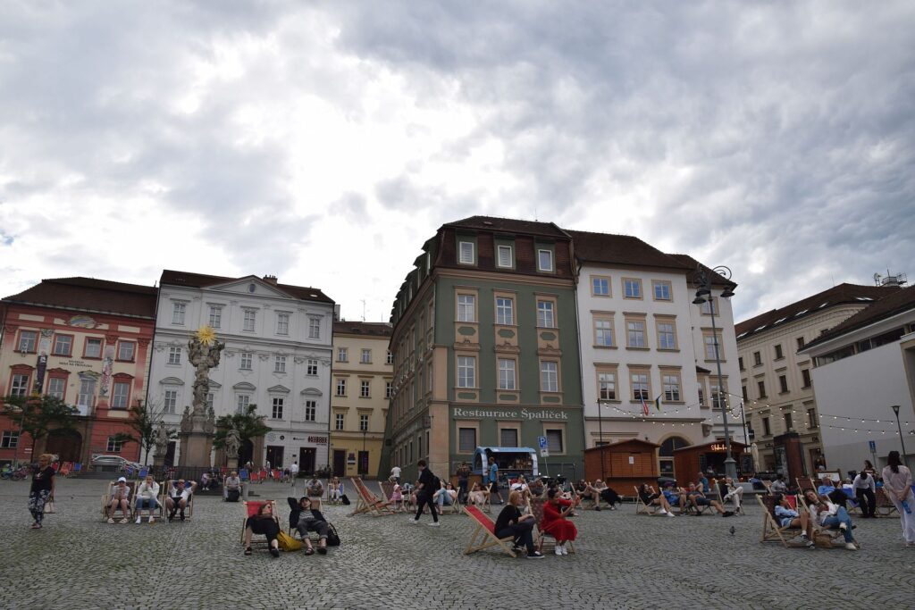 Brno city center