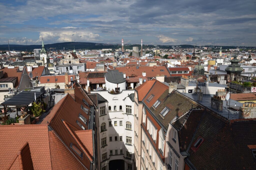 Brno city center