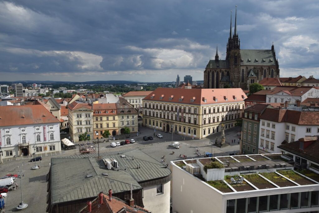 Brno city center