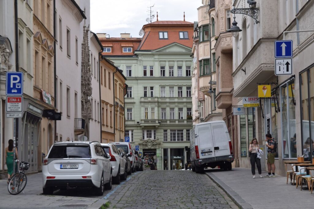 Brno city center