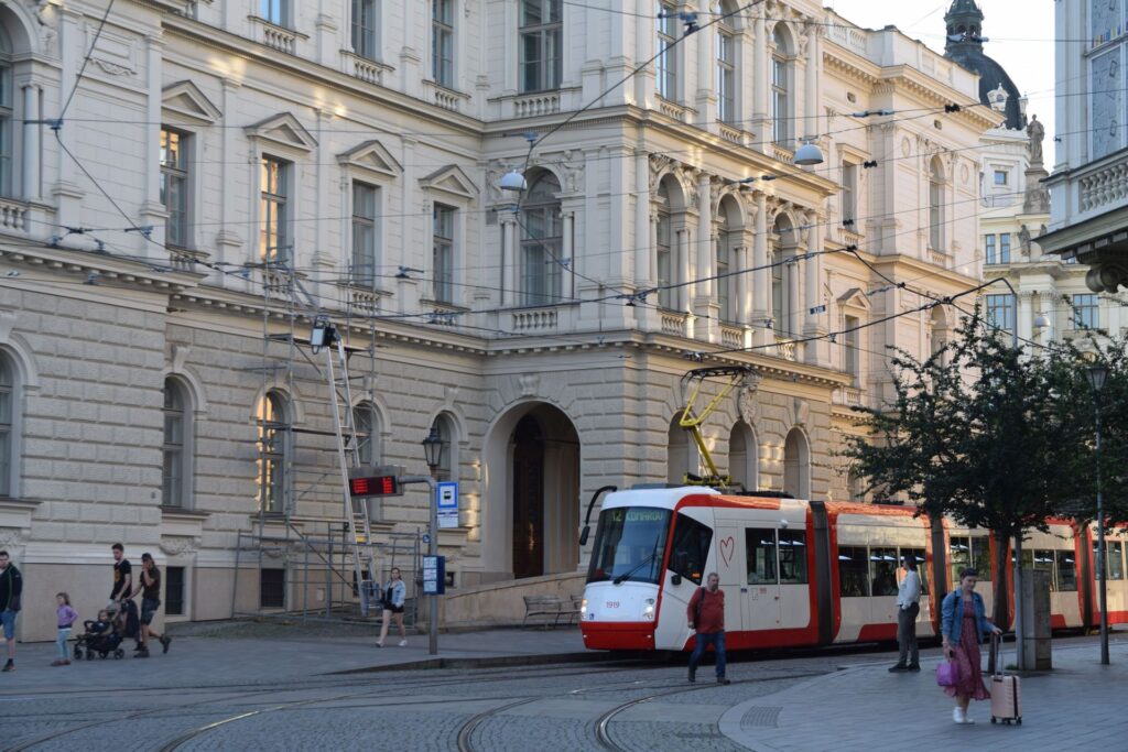 Brno city center