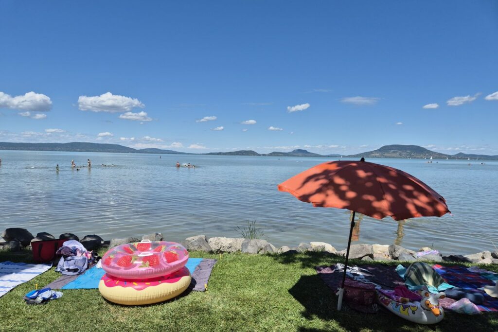 Balaton beach, Balatonfenyves