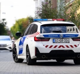 Hungarian Police car