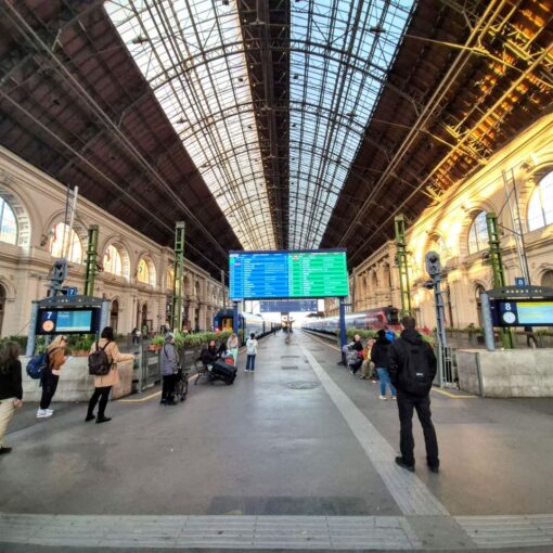 Keleti raiway station, Budapest